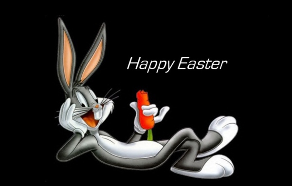 Пасхальный кролик с морковкой