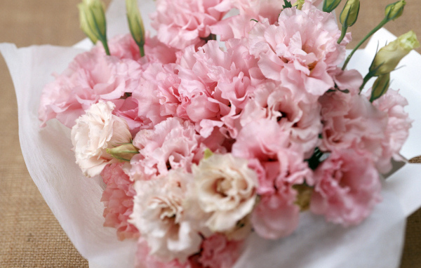 Цветы в честь праздника