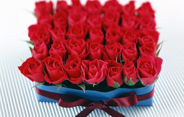 Розы в подарок на 8 марта