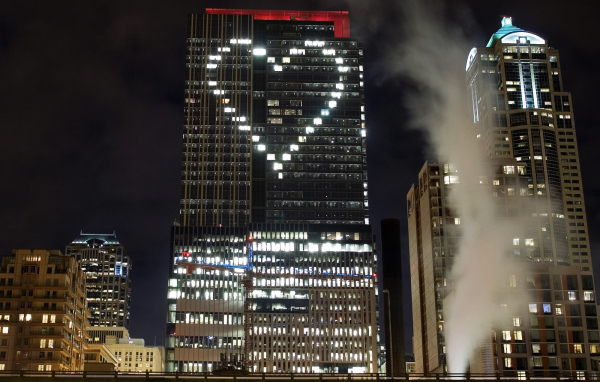 Город в День Св. Валентина