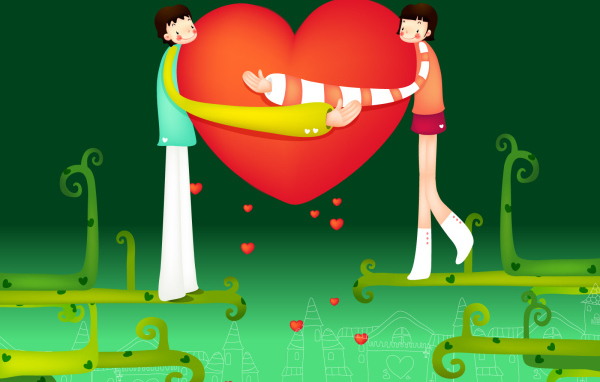 Любовь на День Св. Валентина