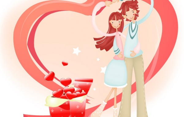 Влюбленные человечки