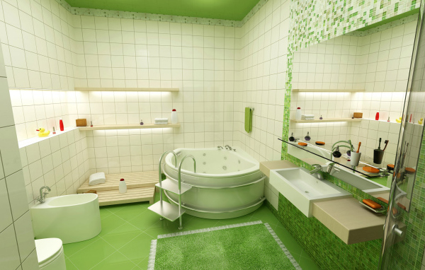 Красивая ванная комната