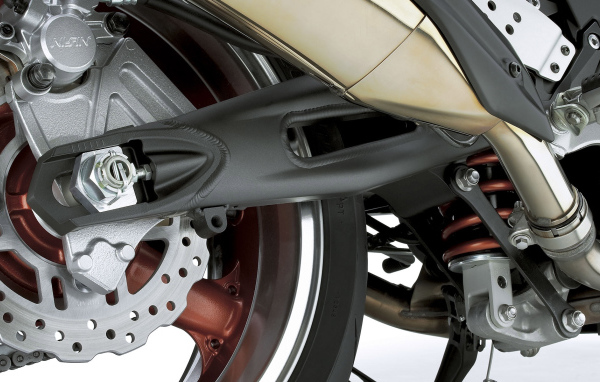 Заднее колесо мотоцикла