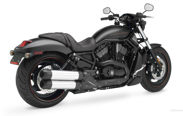 Harley Davidson черный красавец