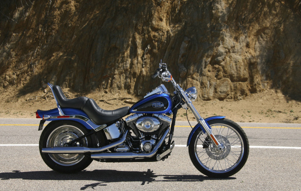 Harley Davidson в горах