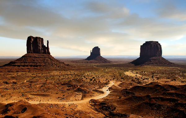 Восхитительный вид пустыни