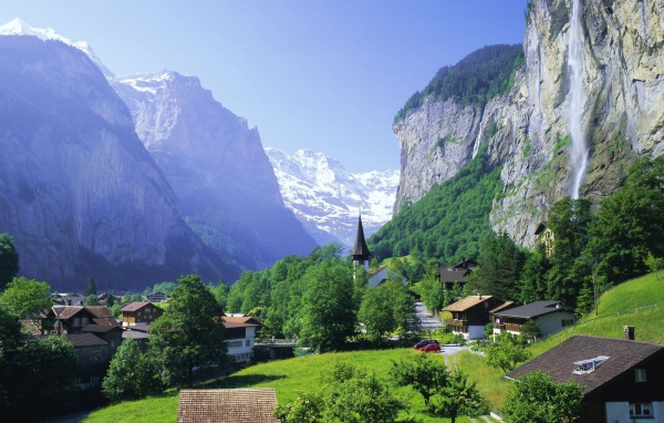 Деревня в горах