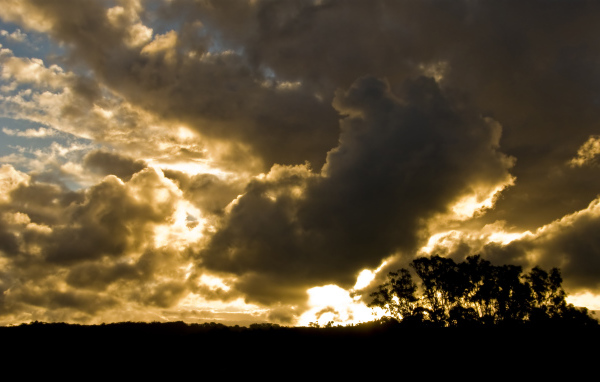 Грозовые облака