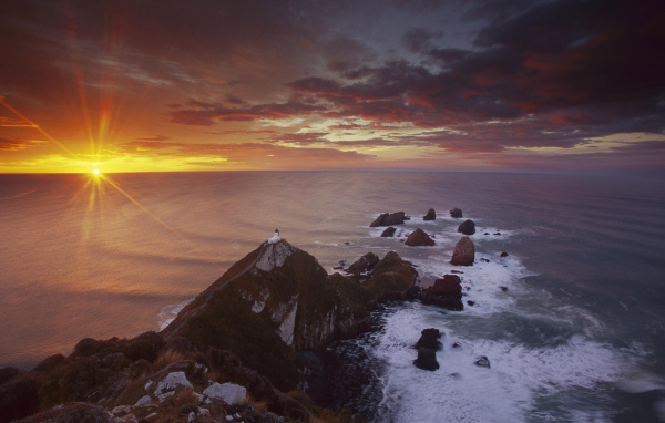 Закат на горизонте