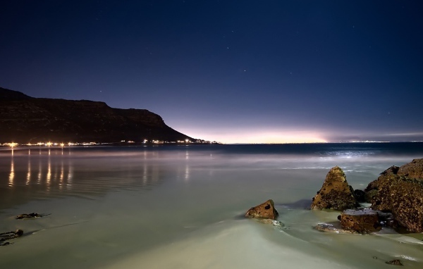 Ночной пляж