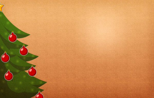 Красивая елка