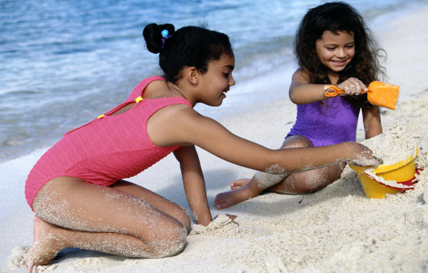 Игра на пляже