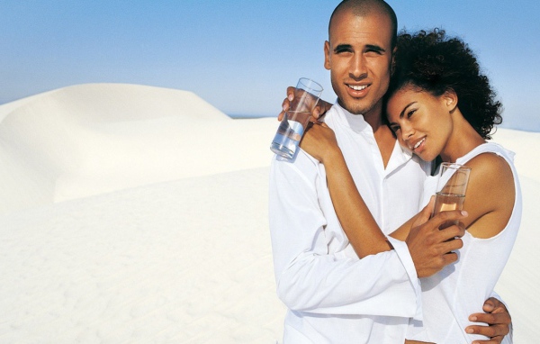 Парочка в пустыне