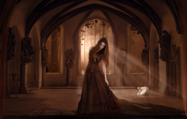 В сказочном замке