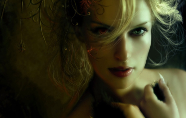 Загадочная девушка