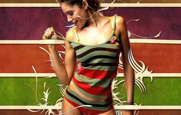 Стильная девчонка