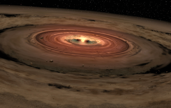 Зарождение новой звезды