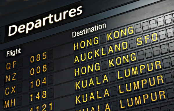 Табло вылетов и прилетов