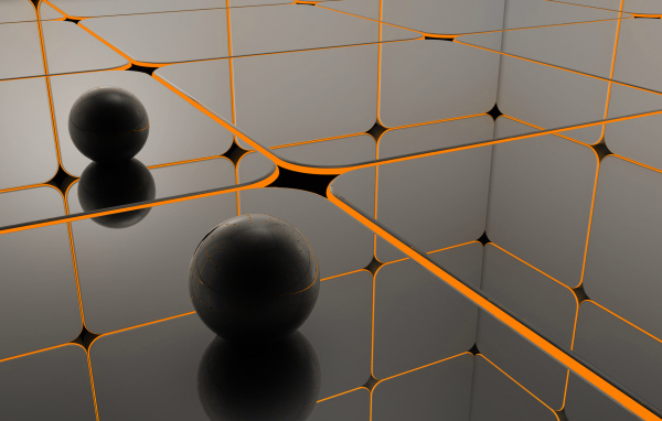 Шары на квадратах