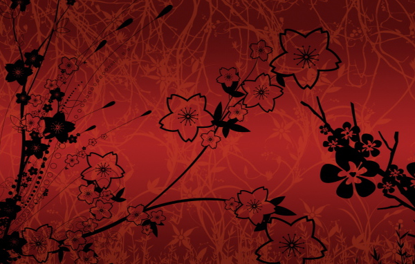 Черные цветы