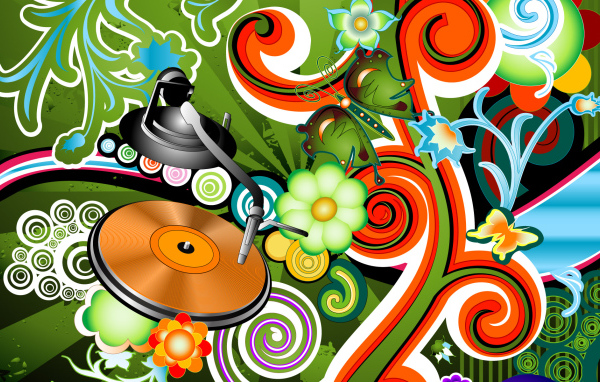 Цветочно-музыкальный микс