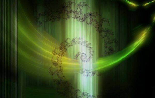 Зеленые лучи