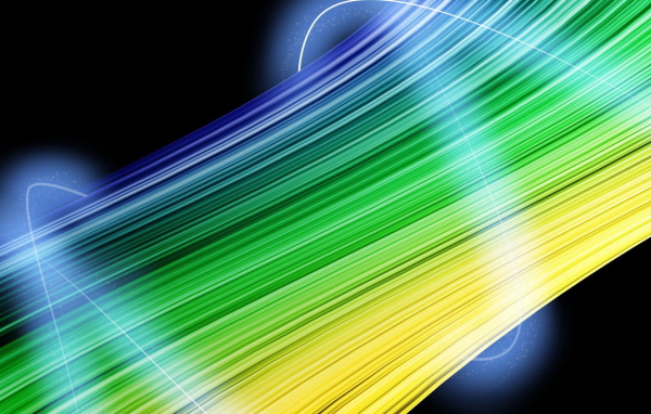 Разноцветный поток