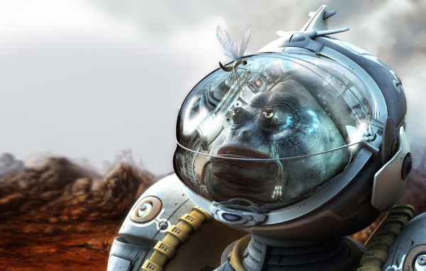 Пришелец в скафандре