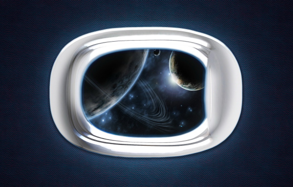 Космос в иллюминаторе