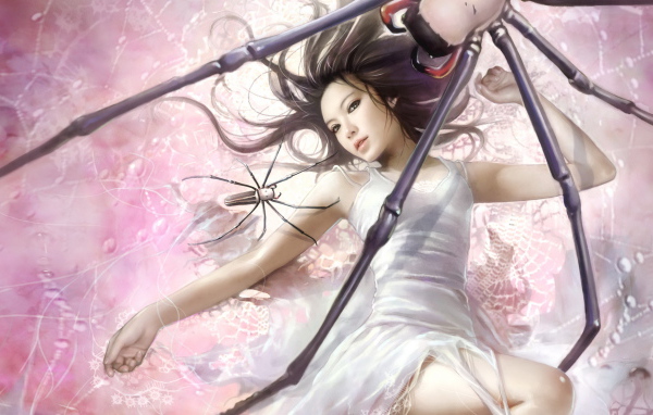 Аниме среди пауков