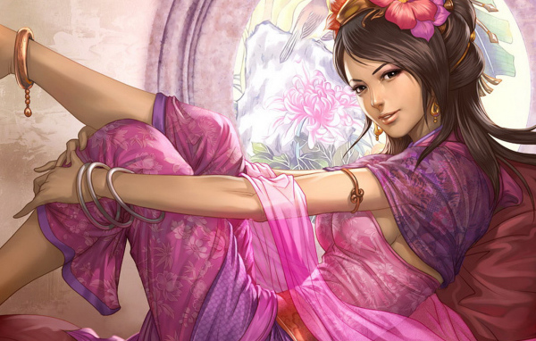 Прелестна как цветок