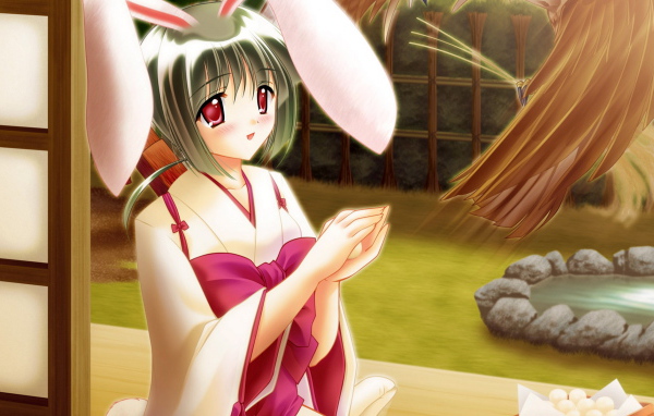 Девочка-зайка