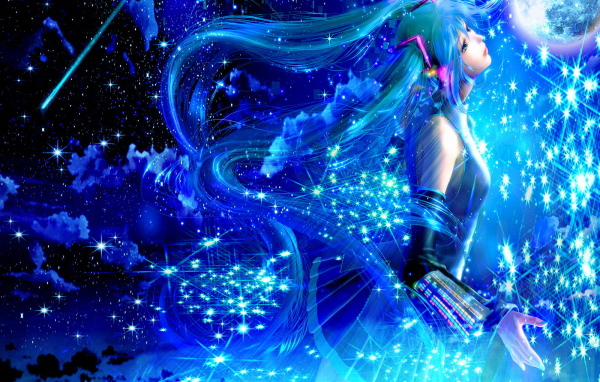 Девочка среди звезд