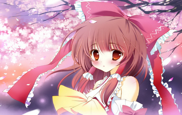 Девочка с бантом