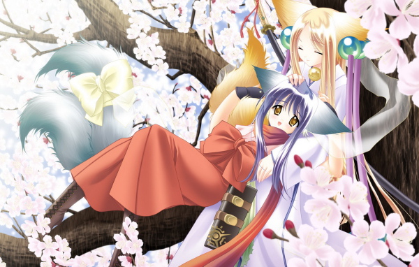 Девочки на дереве