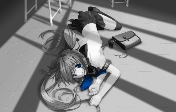 Студентка аниме