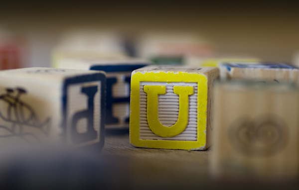 Кубики с буквами