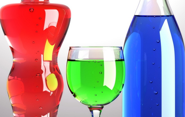 Разноцветные жидкости