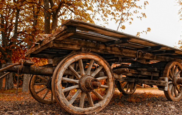 Старая телега
