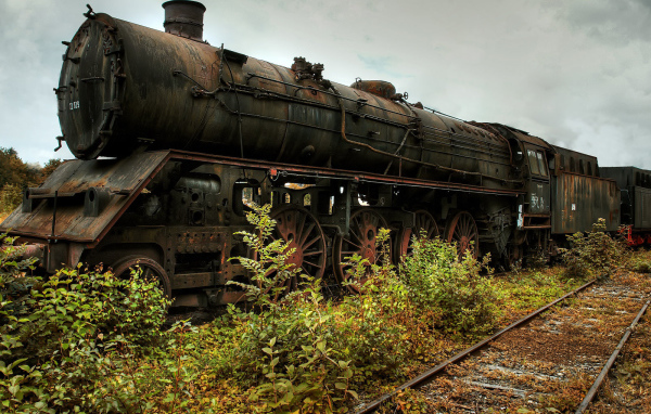Старый паровоз