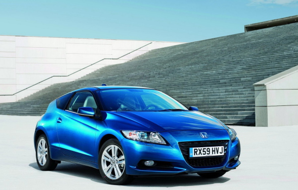 Хонда СR-Z в синем кузове