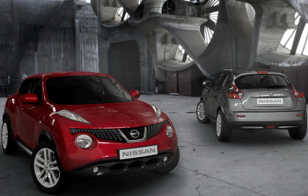 Ниссан Джук с разных позиций