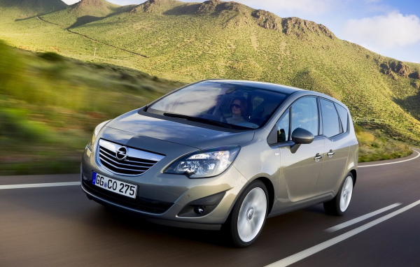Прогулка на Опель Мерива