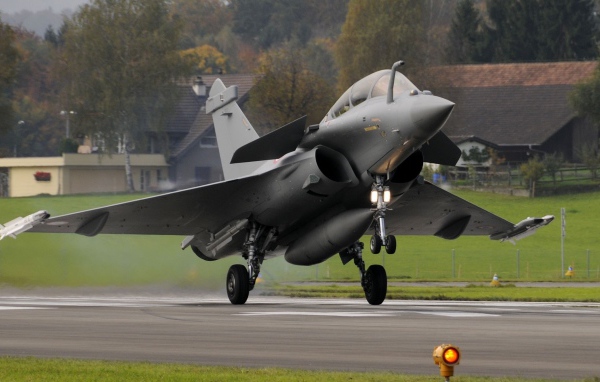 На взлетной