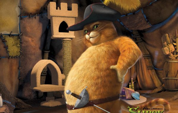 Шрэк навсегда. Кот