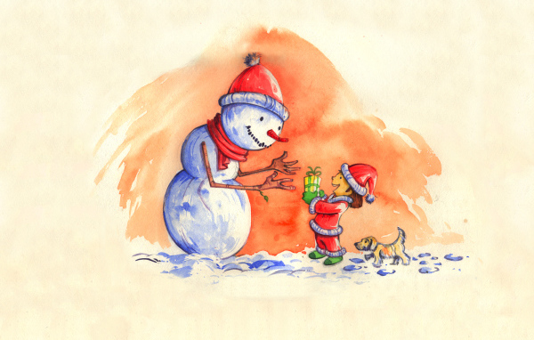 Подарок ребенку на Рождество