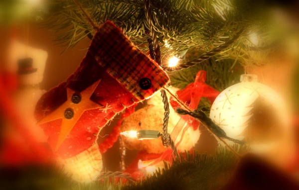 Елка под рождество