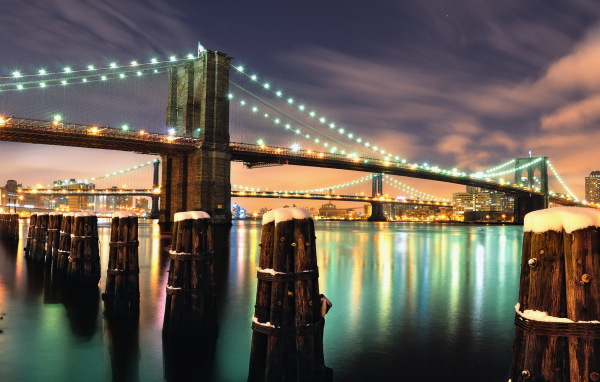 Нью-Йорк, Бруклинский мост
