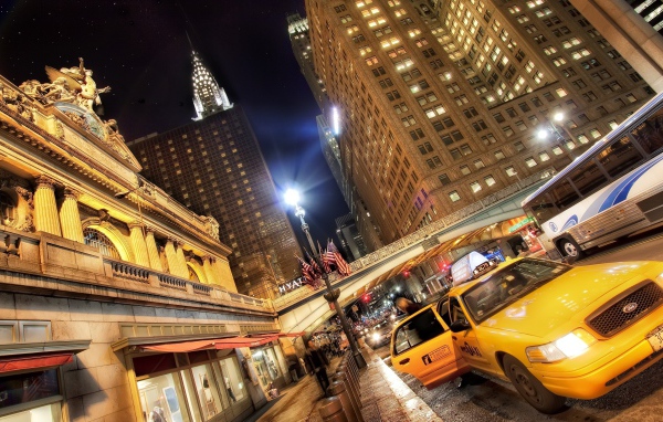 Ночной Нью Йорк